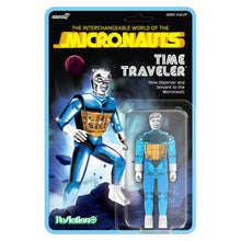 Carica l'immagine nel visualizzatore di Gallery, REACTION+ FIGURE MICRONAUTS TIME TRAVELER TRANSLUCENT BLUE
