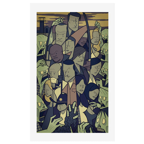 ALE GIORGINI THE WALKING DEAD PRINT