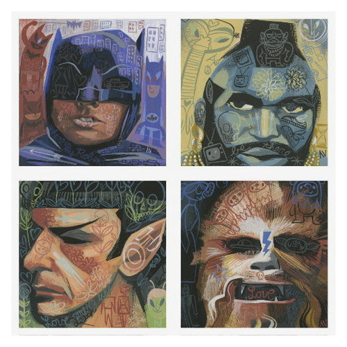 AMANDA VISELL OUR HEROES PRINT