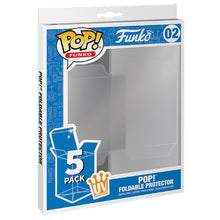 Carica l&#39;immagine nel visualizzatore di Gallery, FUNKO POP! STANDARD SIZE BOX PROTECTIVE CASE 5 PCS
