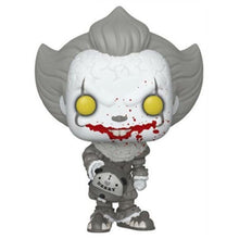 Carica l'immagine nel visualizzatore di Gallery, POP! &amp; TEE BOX IT CHAPTER 2 PENNYWISE W/ BEAVER HAT B/W M
