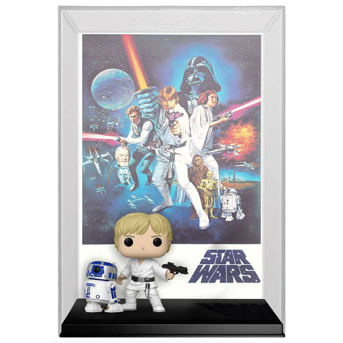 POP! MOVIE POSTERS STAR WARS LUKE SKYWALKER W/ R2-D2