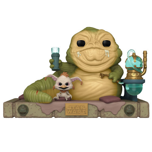 POP! STAR WARS 40TH JABBA THE HUTT & SALACIOUS B. CRUMB 6-INCH