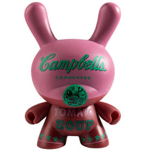 Load image into Gallery viewer, 8-INCH DUNNY ANDY WARHOL CAMPBELL'S PINK

