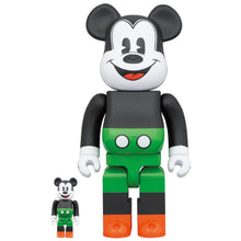 Carica l'immagine nel visualizzatore di Gallery, BEARBRICK 100% 400% MICKEY MOUSE 1930S POSTER
