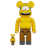 BEARBRICK 100% 400% THE SIMPSONS CYCLOPS WIGGUM