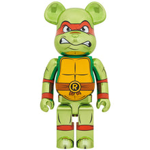 Carica l&#39;immagine nel visualizzatore di Gallery, BEARBRICK 1000% TMNT RAPHAEL CHROME
