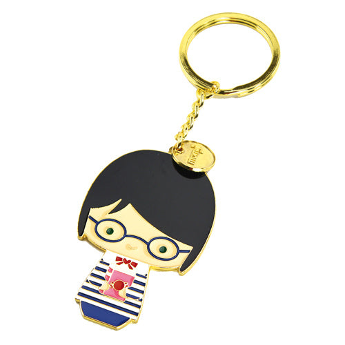 MOMIJI ZAKKA ENAMEL KEY RING BOOK CLUB DANIELLE