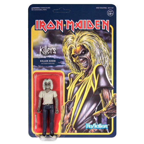 REACTION FIGURES IRON MAIDEN KILLER EDDIE