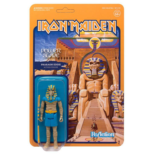 REACTION FIGURES IRON MAIDEN PHARAON EDDIE