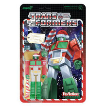 Carica l'immagine nel visualizzatore di Gallery, REACTION FIGURES TRANSFORMERS OPTIMUS SANTA
