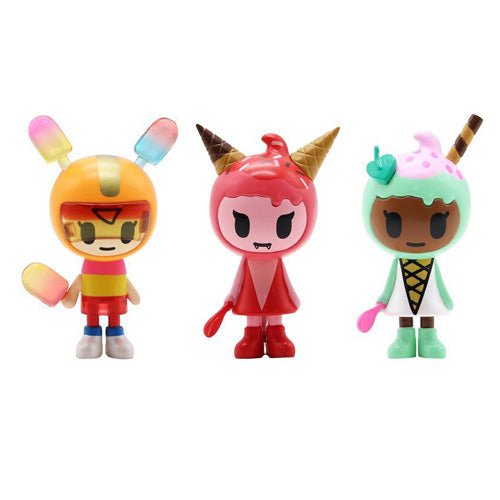 TOKIDOKI ICE CREAM GIRLS 3-PACK