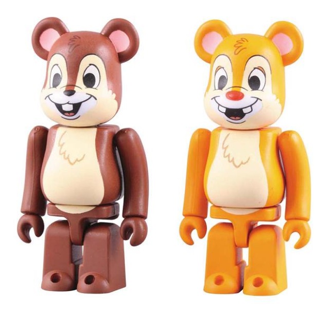 Disney x Medicom Chip 'n Dale Bearbrick 2 Pack