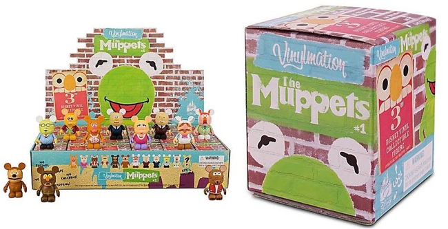 Disney Vinylmation The Muppets Series 1 Display Case and Blind Box Artwork