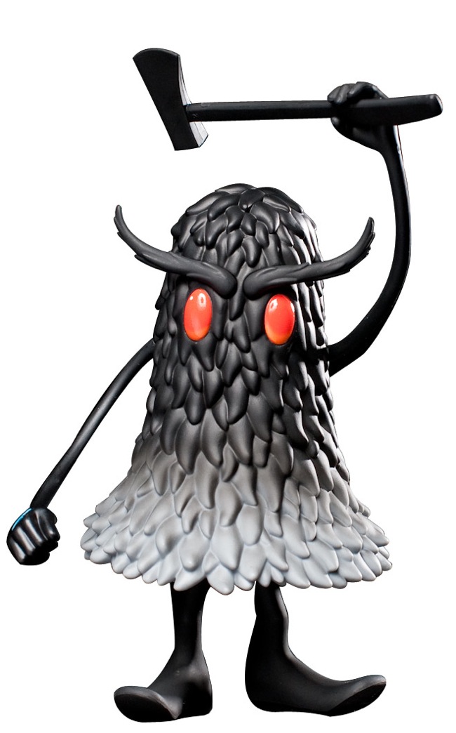 Kidrobot Black - The Deek 6.5 Inch Vinyl Figure by Jeff Soto