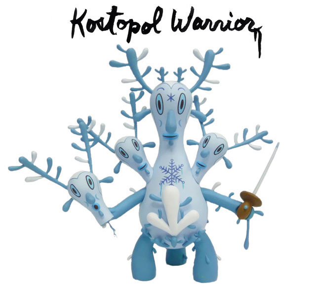 gary-baseman-kostopol-warrior